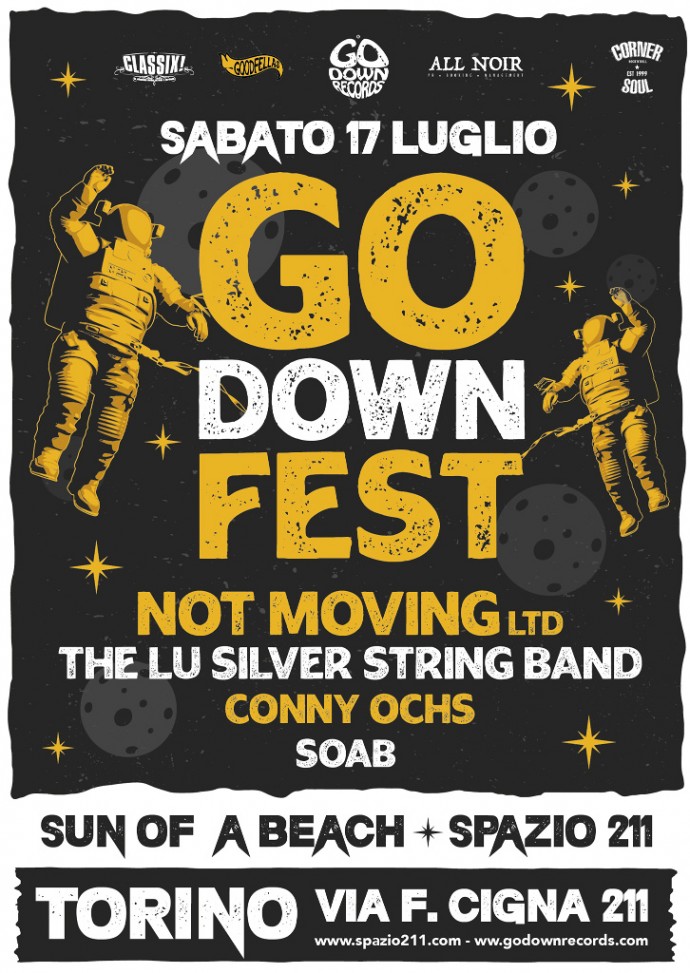 Go Down Fest, il 17 luglio 2021 a Spazio211 per Sun Of A Beach. 